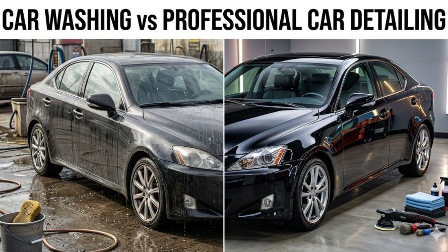 Car Detailing vs Car Washing:What are the Difference